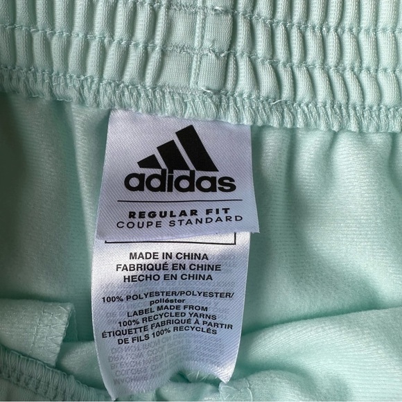 Adidas Girls 2 Piece Track Suit Mint Green Size 4 NWT - Picture 7 of 13